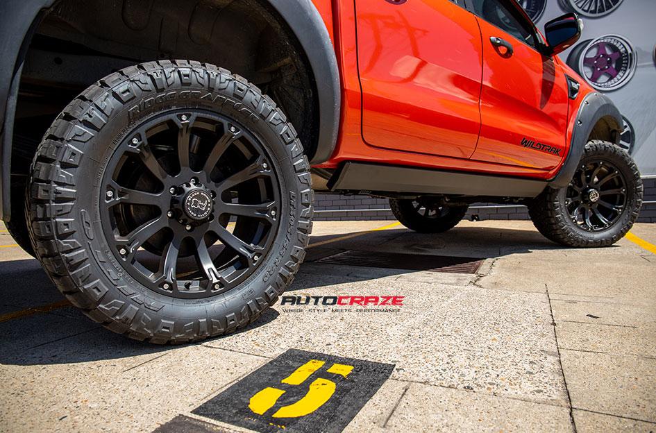FORD RANGER SIDEWINDER MATTE BLACK